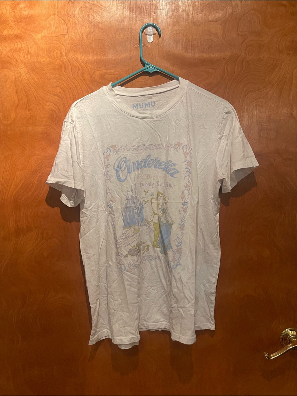 ShowMeYourMumu White Cinderella Graphic Tee